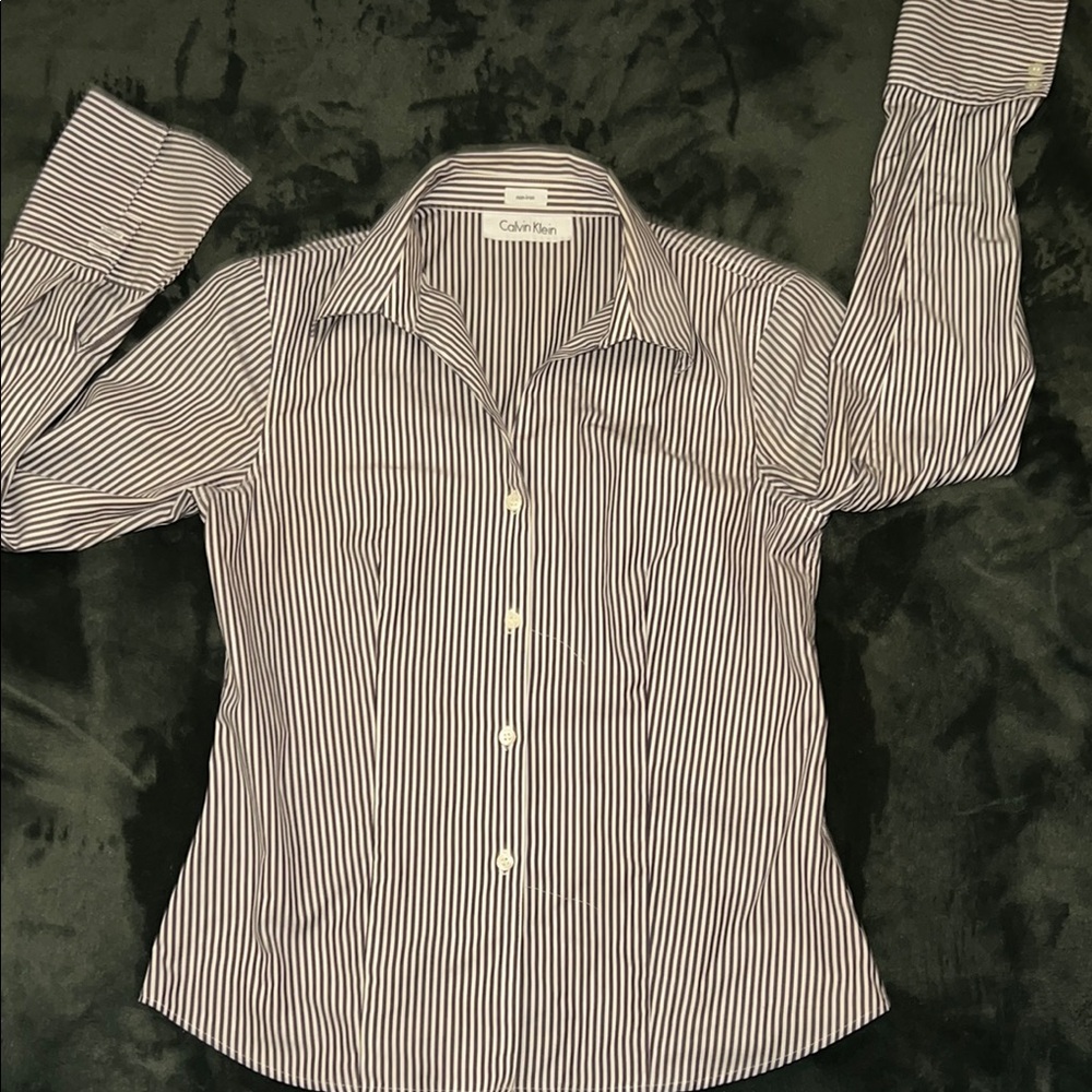 Calvin Klein Women's poplin shirt